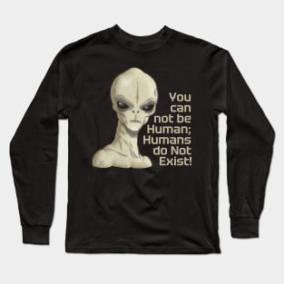 Alien v Human Long Sleeve T-Shirt